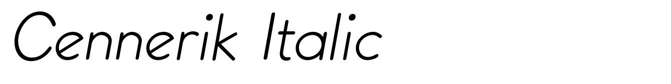Cennerik Italic